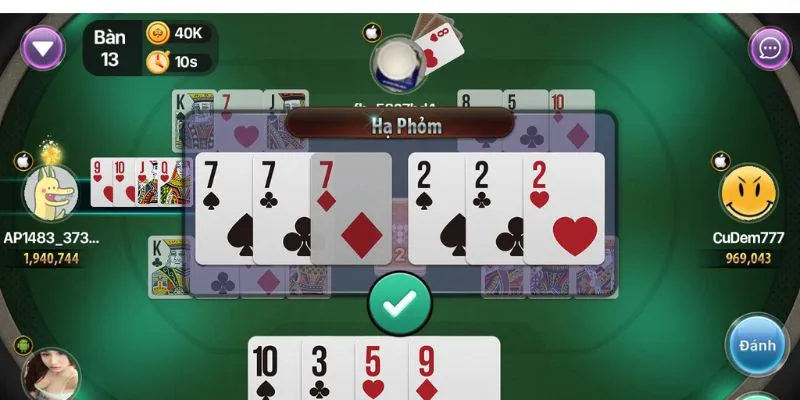 Mẹo chơi game bài phỏm tại 1xbet luôn thắng với luật chơi hấp dẫn